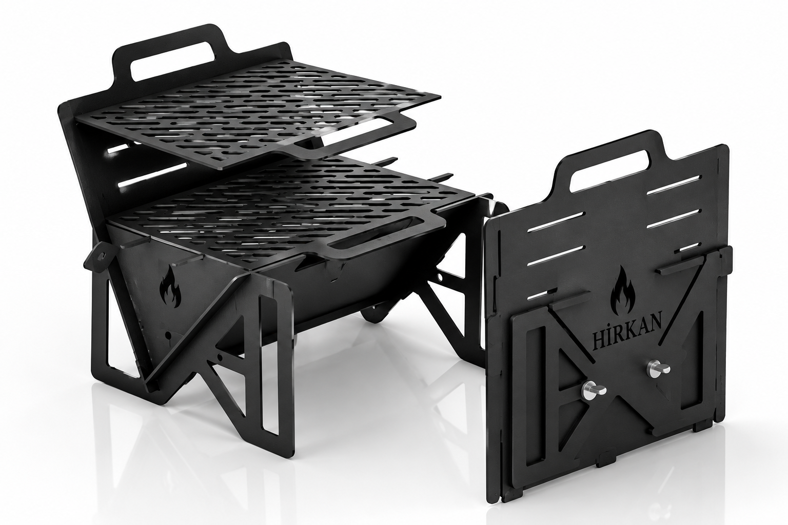 آتشکده و منقل کمپینگ تاشو هیرکان کد 4(Hirkan Fire Pit)